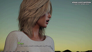 Being a DIK[v0.6] | Horny lesbian amateur teens with gorgeous asses got tired of dildos and fucked a real big penis in a public park | My sexiest gameplay moments | Part #28