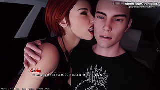 Being a DIK | Horny milf redhead teacher sucks student's big shaft and swallows cum | My sexiest gameplay moments | Part #19