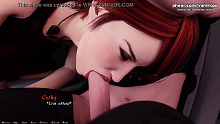 Being a DIK | Horny milf redhead teacher sucks student's big shaft and swallows cum | My sexiest gameplay moments | Part #19