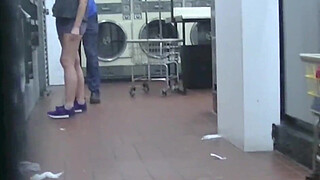 Helena Price Public Laundry Upskirt Flashing Tease! Exhibitionist MILF Vs Voyeur at the laundry! (Part2)