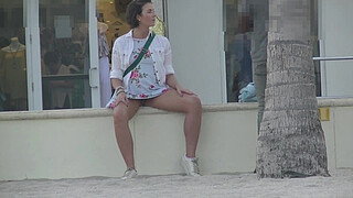 Helena Price, My Shaft Quest #1 (Part 1 and 2) - UPSKIRT FLASHING IN PUBLIC!