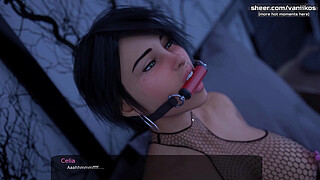 Milfy City[v0.6] l Femdom teacher milf with big gorgeous boobs is making her student lick her wet horny pussy l My sexiest gameplay moments l Part #45