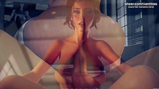 City of Broken Dreamers | Redhead teen hottie with big tits loves a big shaft inside her huge gorgeous arse and a hot anal creampie | My sexiest gameplay moments | Part #16