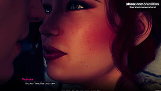 City of Broken Dreamers | Redhead teen hottie with big tits loves a big shaft inside her huge gorgeous arse and a hot anal creampie | My sexiest gameplay moments | Part #16