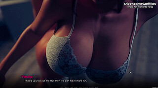 City of Broken Dreamers | Redhead teen hottie with big tits loves a big shaft inside her huge gorgeous arse and a hot anal creampie | My sexiest gameplay moments | Part #16