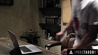 PURE TABOO Man Can't Resist His Naughty Son's Girlfriend Jane Wilde Who Wants To Fuck Him So Badly