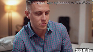 Horny Jane Wilde kneels between two ex boyfriends and revealed her wishes