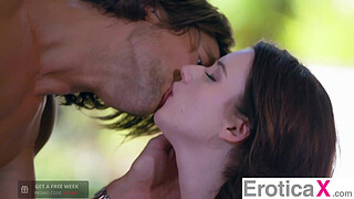 Hitchhiking Hottie Makes Love To Stranger - Karlie Brooks - EroticaX