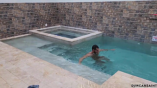 Sneaking into the neighbors pool