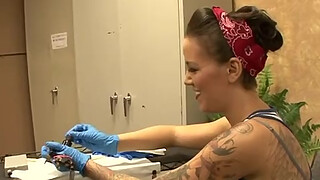 Fucking The Hot Tattoo Artist - Emily Parker & Billy Scott
