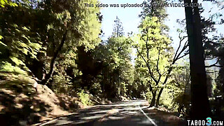 Skinny teens Haley Reed tight pussy double fucked by two big cocks