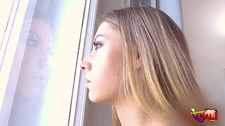 MULTIPLE ORGASMS FOR YOUNG BRUNETTE TEEN DURING ROUGH ANAL - Featuring: Rebecca Volpetti