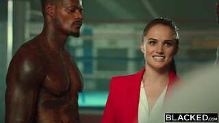 BLACKED Tori Black Is Oiled Up And Dominated By Two BBCs