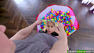 Stud pummels Sky Pierces sweet twat and makes her cum