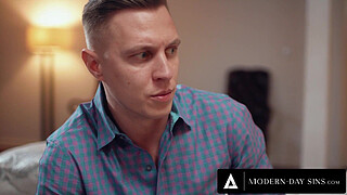 MODERN-DAY SINS - Tiny Bitch's FIRST INTERRACIAL DOUBLE PENETRATION 3SOME! BIG BUTT CUM BLASTS!