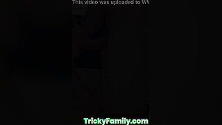 Big boobies stepdaughter MJ Fresh fucked by big cock stepdad