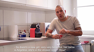 Angelina Dalye brunette tight big boobs virgin