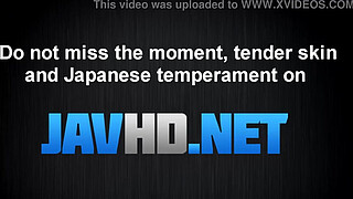 Maki Horiguchi japanese chick fucks in rough manners