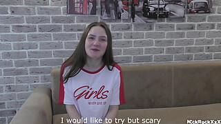 VIRGIN b. Bamby loss of VIRGINITY ! first kiss , first blowjob , first sex ! ( FULL )