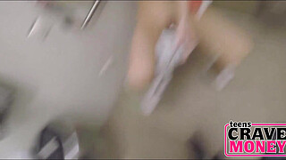 Skinny Teen Needed Money So I Fucked Her