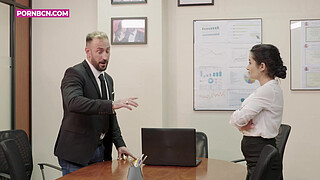 PENIS ADDICTION ( FOR WOMEN ) Booty fucking hardcore new young boy of the office with big shaft Tommy Cabrio 4K