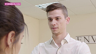 PENIS ADDICTION ( FOR WOMEN ) Booty fucking hardcore new young boy of the office with big shaft Tommy Cabrio 4K