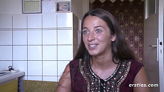 Ersties: Tanja Fingers Her Hairy Pussy