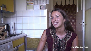 Ersties: Tanja Fingers Her Hairy Pussy