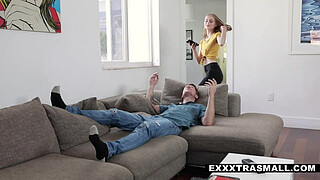 Teen Alicia Williams fucked by stepbrothers friend