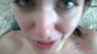 Smoking fetish, footjob and hardcore fucking Valentina Jade until she creams