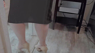 Female boss caught employee jerking off his penis and ended swallowing his cum- big fat pussy, BBW SSBBW, boss, office, peeing, pissing, big cum load - jamdown26, Dad0603 - fat ass, bust a nut, shaft Cumming, big white booty, plumper, curvy, chubby