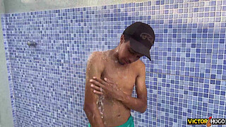 Married Cheating Husband With Endowed In The Pool