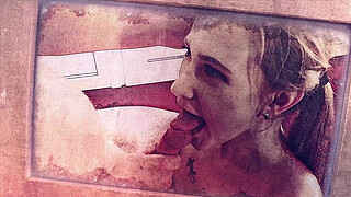 Young Intern ravaged by old guy penis in the office