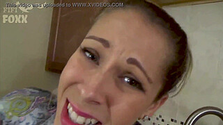 step Mom's Hand Gets Stuck in Sink & step Son Fucks Her - Sex, POV, MILF - Nikki Brooks