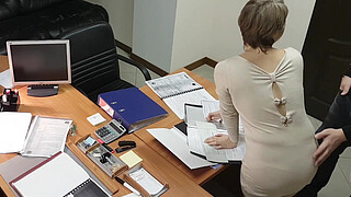 Amazing fuck with an office secretary