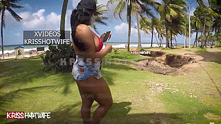 Going To Meet A Hot Friend On The Beach And Taking The Time To Show Me With My String Bikini. Full Video on RED