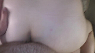 BBW hotwife with a large tits and nice arse get a rough fucking in doggystyle pose and missionary until get a big creampie and double orgasm! - Milky Mari