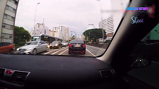 I PUT A HORN IN THE HORN WITH THE SECURITY GUARD WE HIRED... COMPLETE IN SHEER