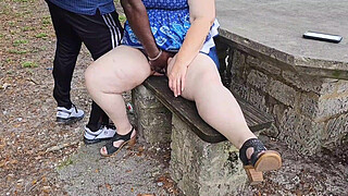 Big arse Milf at the park