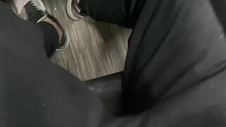 Finishing work on the way home on public transport, a stranger asked me for a penis