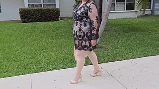 Stranger gave me a ride home and filled up my pussy with his cum