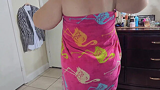 I was almost late for work because I took two showers - kinky BBW, SSBBW, POV, butt worship (big arse, big ass, big butt, huge booty, big titties, big titties, massive arse, fat pussy)