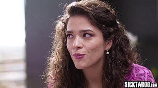 Hot boss fucks big butt Latina lesbian Victoria Voxxx and horny assistant