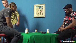 Cheating wife swallows her husband's friend's cum!