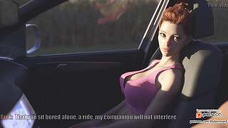 cheated on her husband with a passing, while he went for gasoline