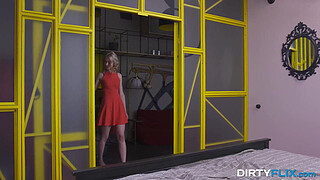 Dirty Flix - Fresh teen Clockwork Victoria money fuck