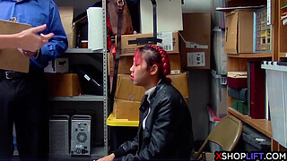 Asian MILF stepmom got fucked because her stepdaughter thief