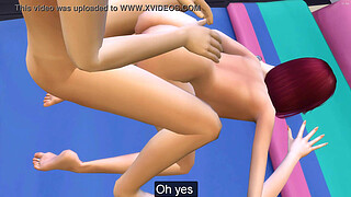 step Sister Fucked By Her Weird StepBrother after she relaxed in his bed reading a book