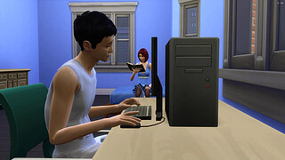 step Sister Fucked By Her Weird StepBrother after she relaxed in his bed reading a book