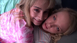 Step Dad Fucks Sweet Teens - Dixie Lynn & Anna Mae - Family Therapy - Preview